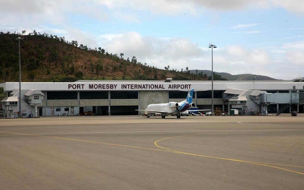 Port Moresby Intl Airport in Papua New Guinea