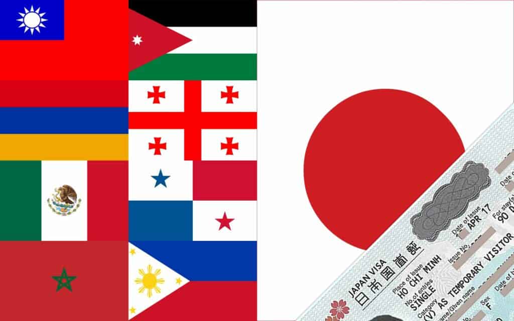 VISA-FREE Countries You Can Visit with Japan Visa