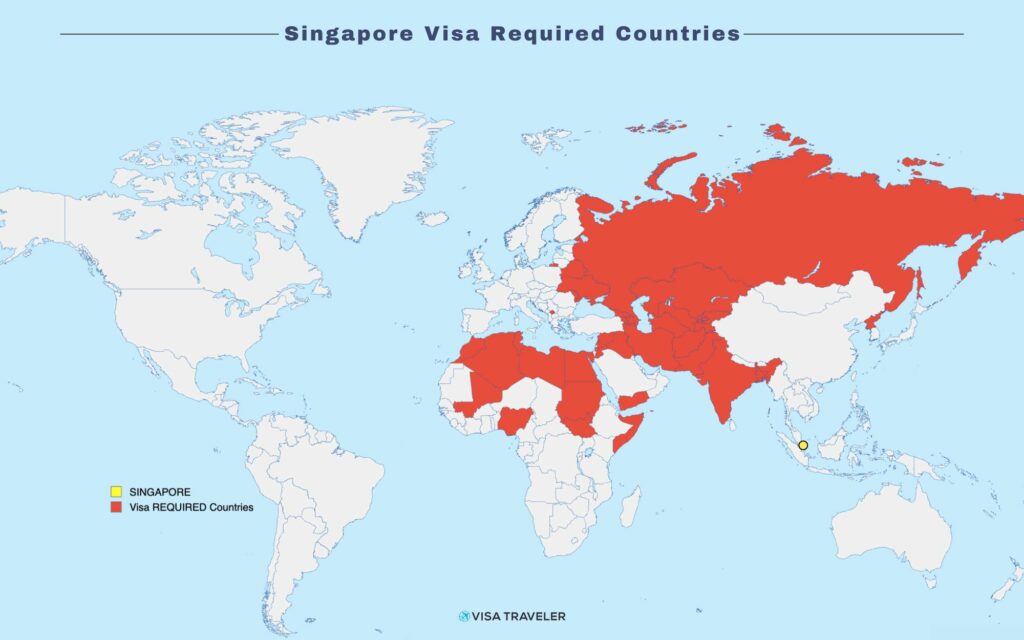 Singapore Tourist Visa Required Countries