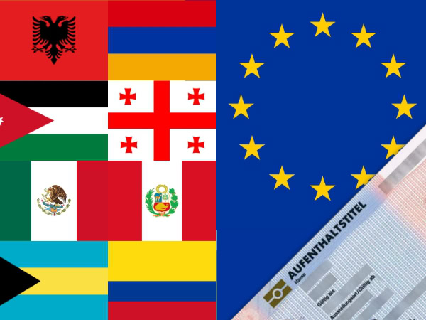 VISA-FREE Countries for Schengen Residence Permit Holders