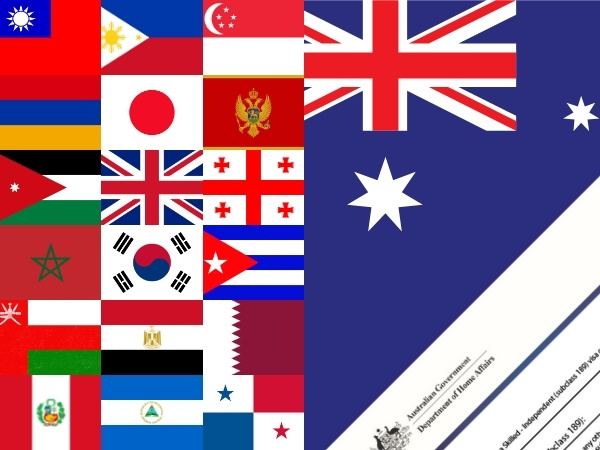 VISA-FREE Countries for Australian Permanent Residents