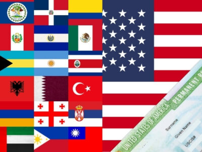 VISA-FREE Countries for US Green Card Holders